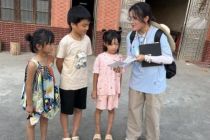 邵阳学院法商学院“护蕾行动”护航王家坪村儿童成长