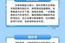 当心！道路结冰！